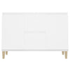 Weißes Sideboard Nedelici 103,5x35x70cm (Holz)