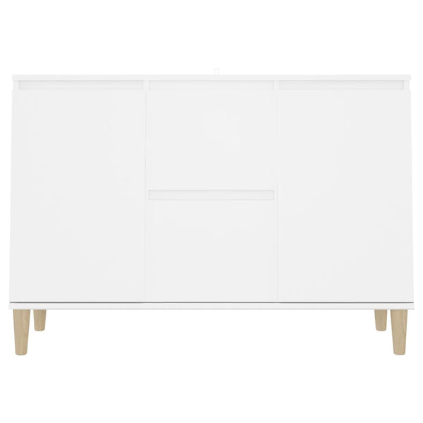 Weißes Sideboard Nedelici 103,5x35x70cm (Holz)