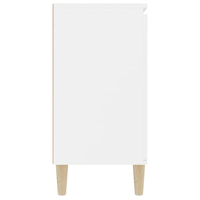 Weißes Sideboard Nedelici 103,5x35x70cm (Holz)