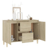 Sonoma Eiche Sideboard Nedelici 103,5x35x70cm (Holz)
