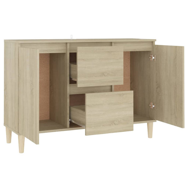 Sonoma Eiche Sideboard Nedelici 103,5x35x70cm (Holz)