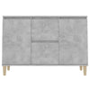 Betongraues Sideboard Nedelici 103,5x35x70cm (Holz)