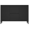 Schwarzes Sideboard Theophrastus 104x35x70cm (Holz)