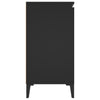Schwarzes Sideboard Theophrastus 104x35x70cm (Holz)