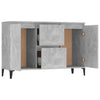 Betongraues Sideboard Teofrastus 104x35x70cm (Holz)