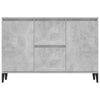Betongraues Sideboard Teofrastus 104x35x70cm (Holz)