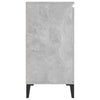 Betongraues Sideboard Teofrastus 104x35x70cm (Holz)