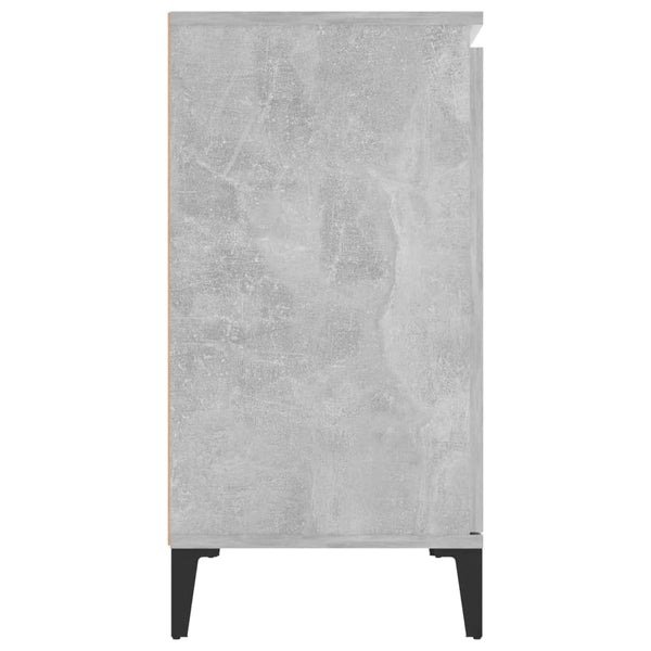 Betongraues Sideboard Teofrastus 104x35x70cm (Holz)