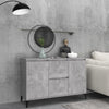Betongraues Sideboard Teofrastus 104x35x70cm (Holz)