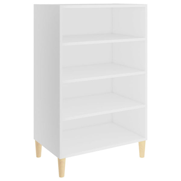 Weißes Sideboard Trevin 57x35x90cm (Spanplatte)