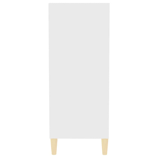 Weißes Sideboard Trevin 57x35x90cm (Spanplatte)