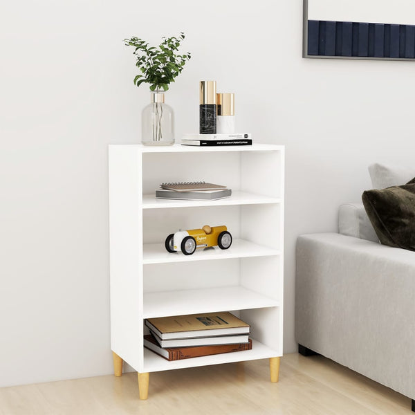 Weißes Sideboard Trevin 57x35x90cm (Spanplatte)