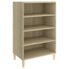 Sonoma-Eiche Sideboard Trevin 57x35x90cm (Spanplatte)