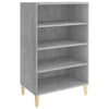 Betongraues Sideboard Trevin 57x35x90cm (Holz)