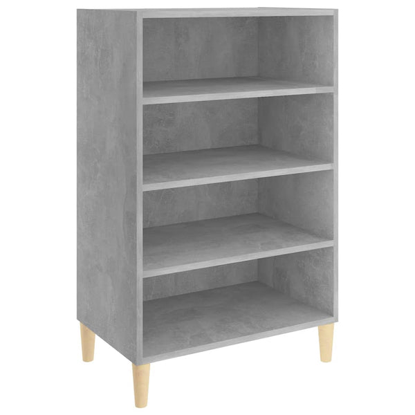 Betongraues Sideboard Trevin 57x35x90cm (Holz)