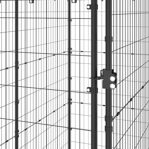 Hundezwinger mit Dach Suicu 110x220x180cm