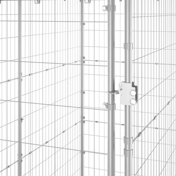 Verzinkter Hundeauslauf Suicu 110x220x180cm (mit Dach)
