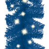 Blauer Weihnachtslichterkettenvorhang mit LEDs Altamirano 20 m