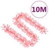 Rosa Weihnachtsgirlande mit LED-Lichtern Altamirano 10 m
