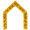 Weihnachtsgirlande Gold mit LED-Lichtern Altamirano 5 m