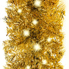 Weihnachtsgirlande Gold mit LED-Lichtern Altamirano 5 m