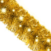 Weihnachtsgirlande Gold mit LED-Lichtern Altamirano 5 m