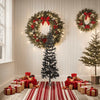 Schwarzer schlanker Weihnachtsbaum Etvin 150 cm