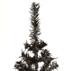 Schwarzer schlanker Weihnachtsbaum Etvin 150 cm