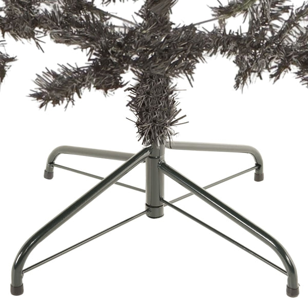 Schlanker schwarzer Weihnachtsbaum Etvin 180cm
