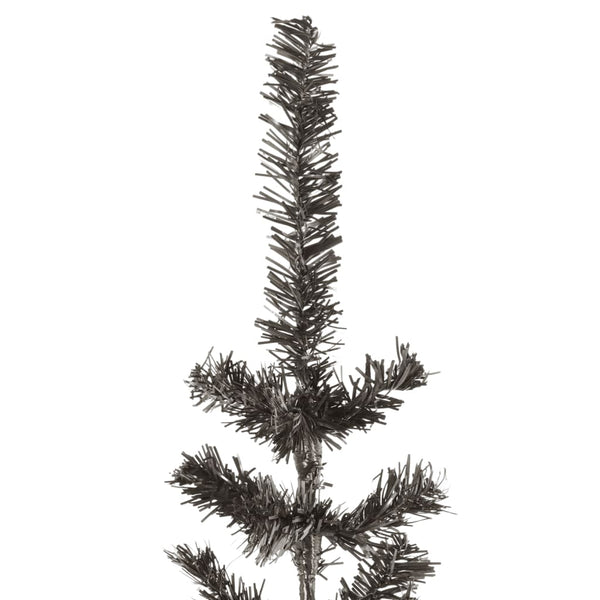 Schlanker schwarzer Weihnachtsbaum Etvin 180cm