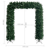 Grüne Weihnachtsbaumgirlande Chircor 240cm