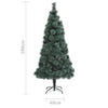Grüner künstlicher Weihnachtsbaum mit Ständer Gheorhe 180cm (pet)