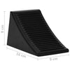 Radkeile Vicente 16x9x9cm (4 Stk. Gummi)