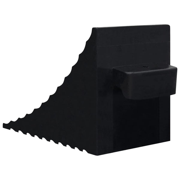 Radkeile Vicente 29x16x19cm (2 Stück Gummi)