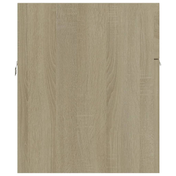 Sonoma Waschtischunterschrank mit integriertem Waschbecken Miercurea Holz