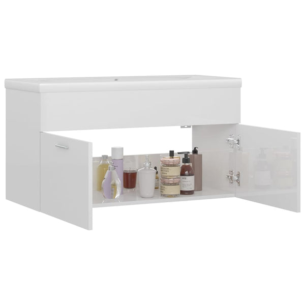 Valk Unterschrank mit integriertem Waschbecken Miercurean (Holz)