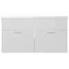 Valk Unterschrank mit integriertem Waschbecken Miercurean (Holz)