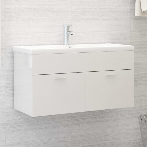Valk Unterschrank mit integriertem Waschbecken Miercurean (Holz)