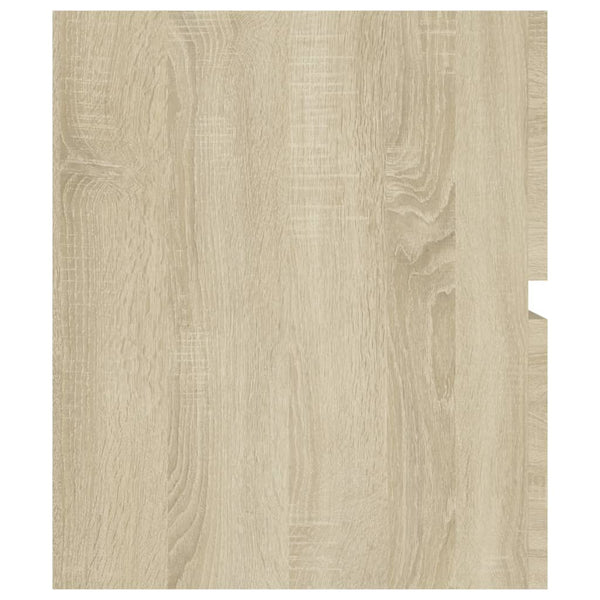 Waschbeckenunterschrank Sonoma mit integriertem Waschbecken Gavin (Holz)