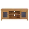 TV-Lowboard Octaviu 110x35x44cm (Massivholz Eiche)