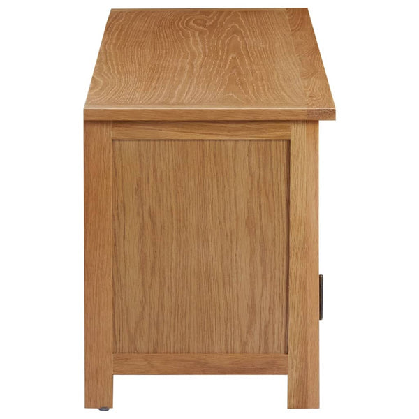 TV-Lowboard Octaviu 110x35x44cm (Massivholz Eiche)