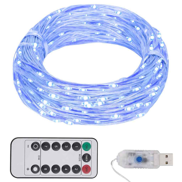 Blaues LED-Lichtband Dochi 30 m (300 LEDs)