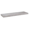 Betongraues schwebendes Wandregal Chan 80x23,5x3,8cm (MDF)