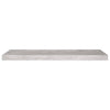 Betongraues schwebendes Wandregal Chan 80x23,5x3,8cm (MDF)