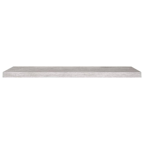 Betongraue schwebende Wandregale Chan 90x23,5x3,8cm (2 Stk. MDF)