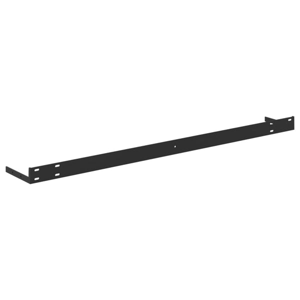 Betongraue schwebende Wandregale Chan 90x23,5x3,8cm (2 Stk. MDF)