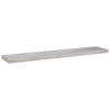 Betongraue schwebende Wandregale Chan 120x23,5x3,8cm (4 Stück MDF)