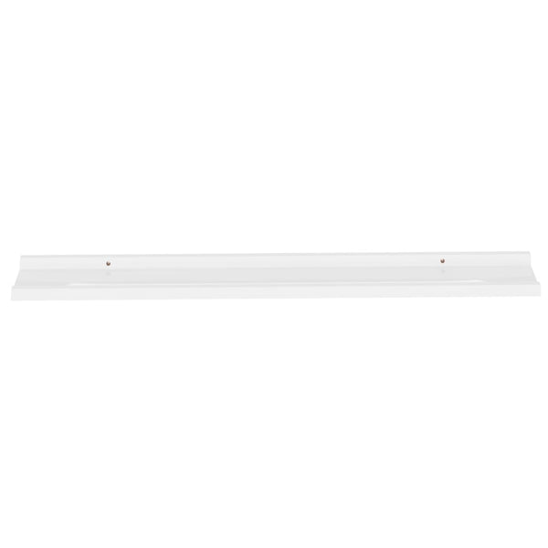 Wandregale Depe weiß 100x9x3cm (2 St.)