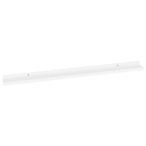 Wandregale Depe weiß 100x9x3cm (2 St.)