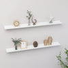 Wandregale Depe weiß 100x9x3cm (2 St.)